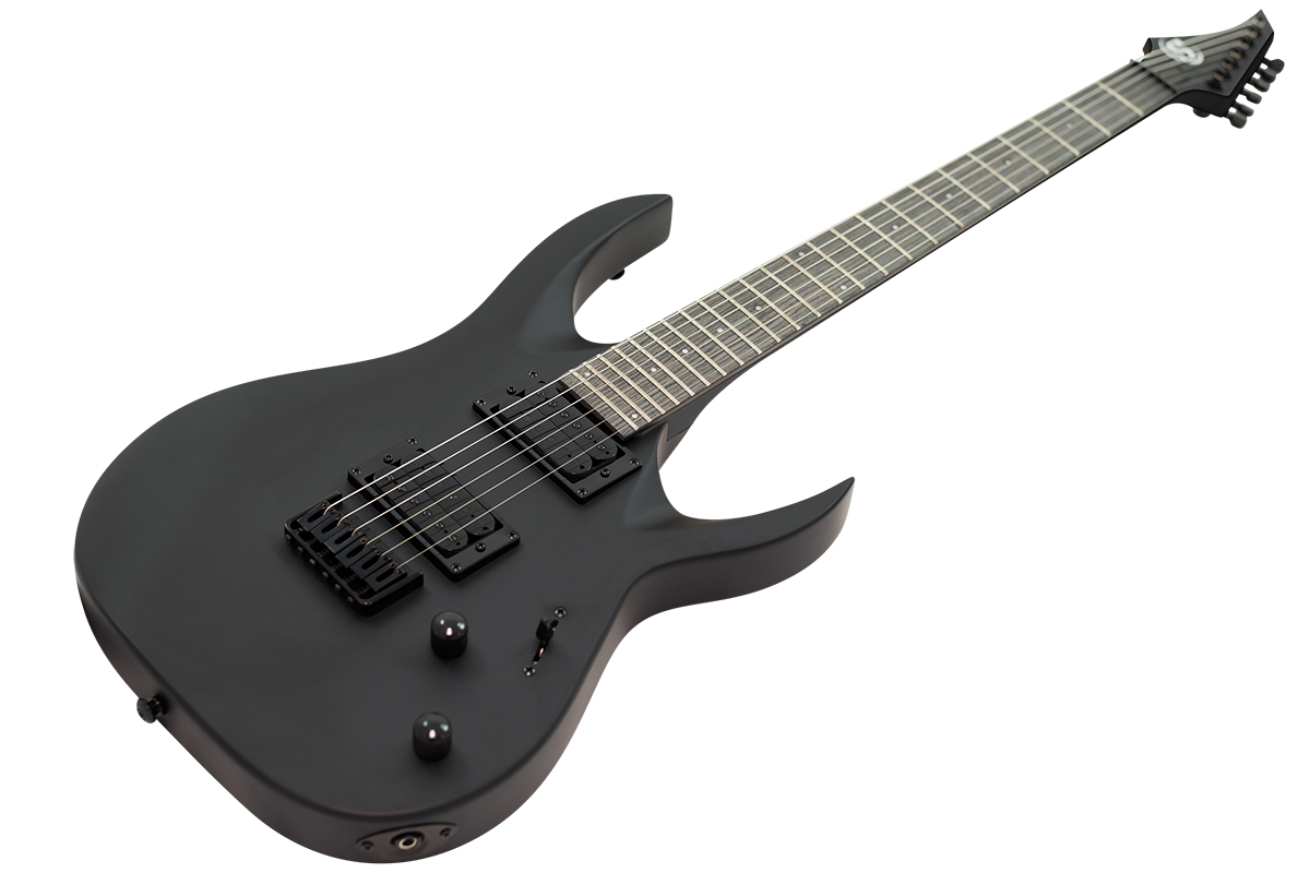 Elektrická kytara S by Solar TYPE AB AB4.6C CARBON BLACK MATTE