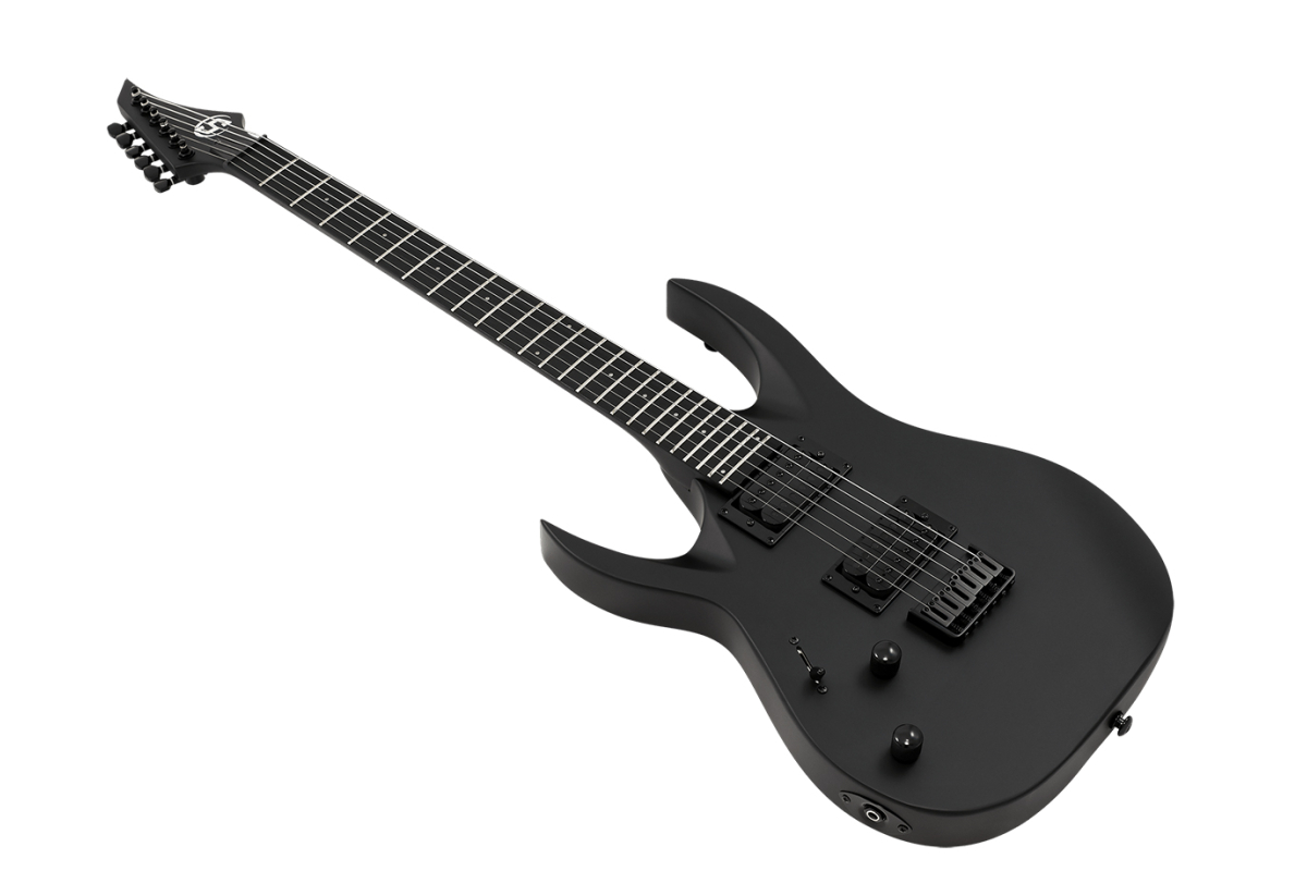 Elektrická kytara S by Solar TYPE AB AB4.6C LEFT HANDED CARBON BLACK MATTE