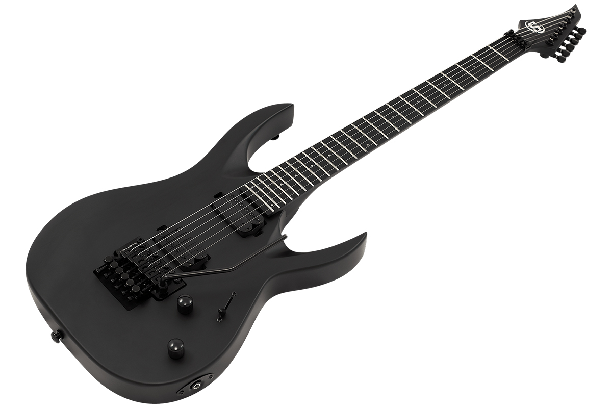 Elektrická kytara S by Solar TYPE AB AB4.6FRC-E CARBON BLACK MATTE