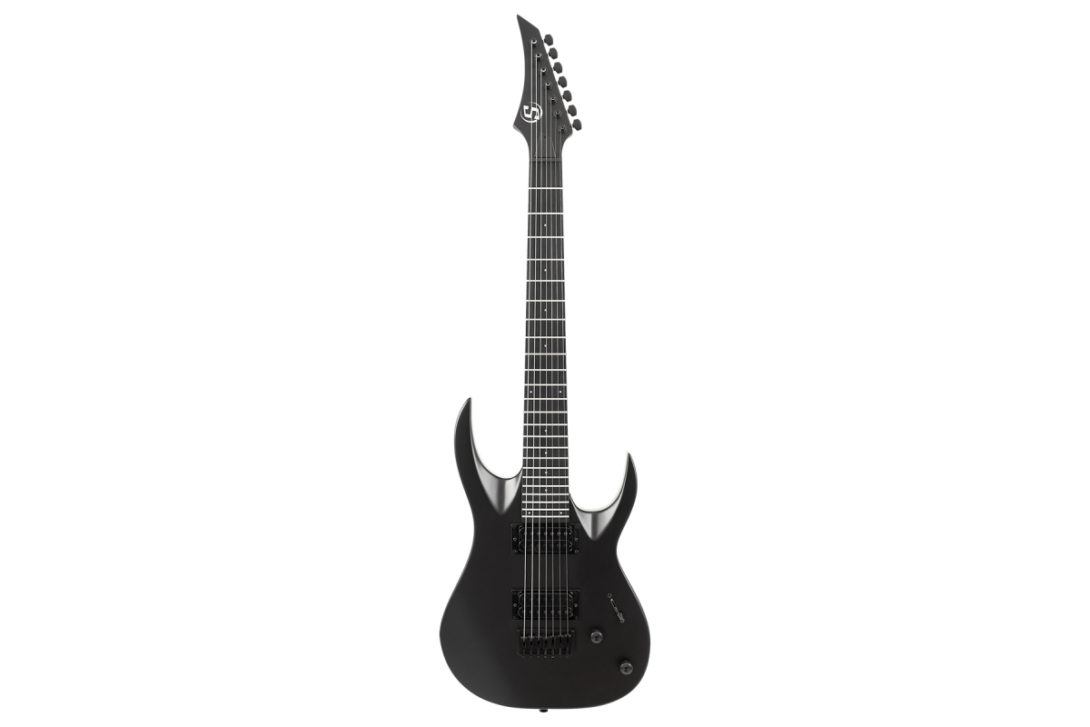 Electric Guitar S by Solar TYPE AB AB4.7C-E 7 STRING CARBON BLACK MATTE