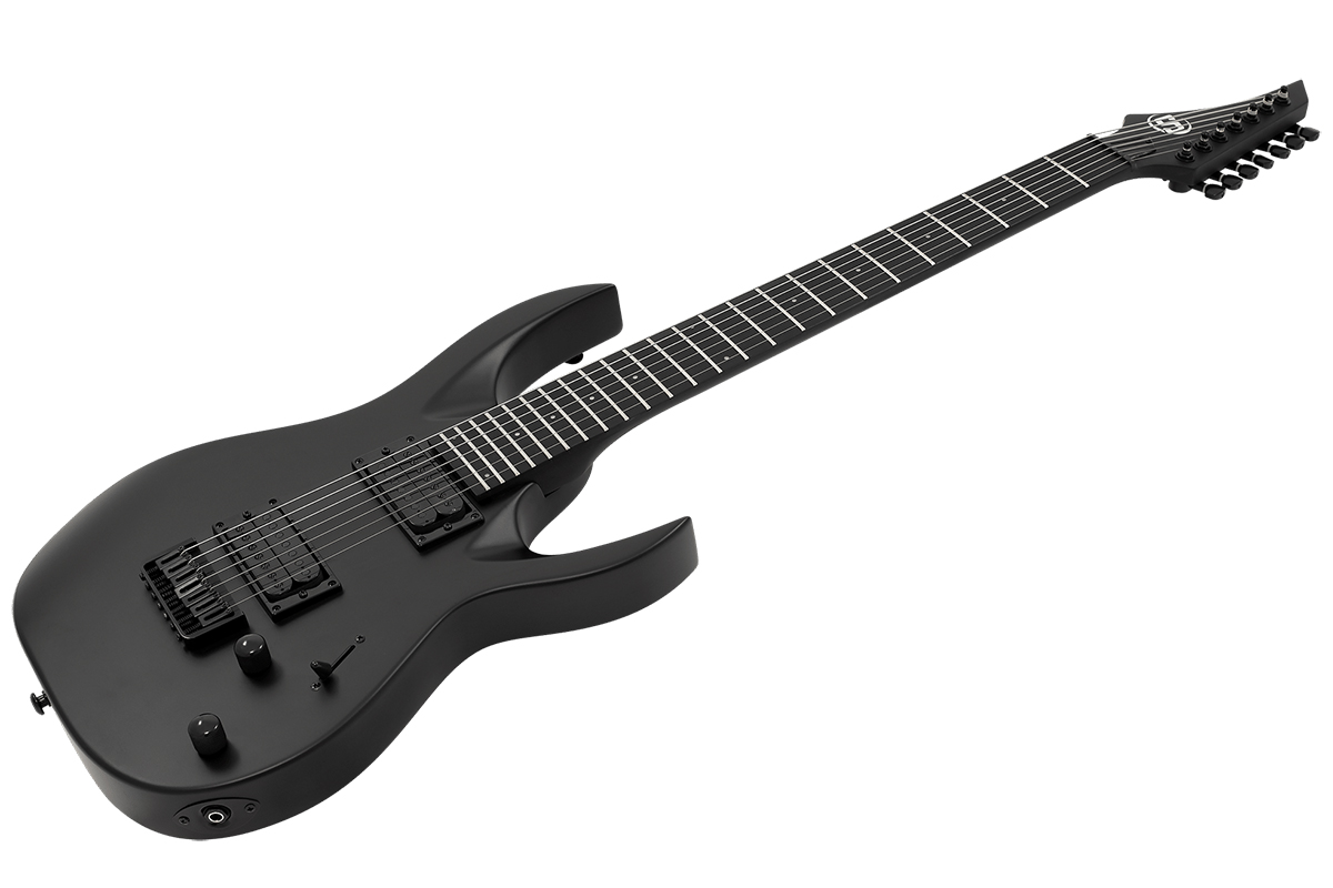 Electric Guitar S by Solar TYPE AB AB4.7C-E 7 STRING CARBON BLACK MATTE