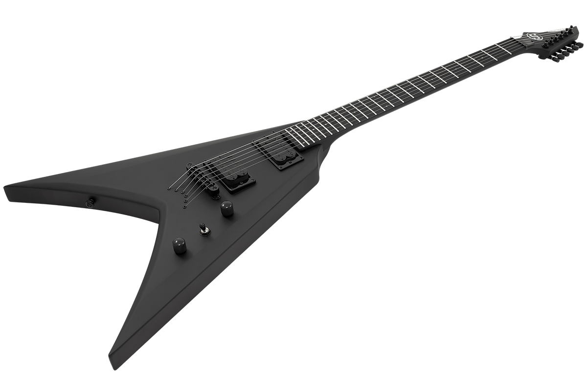 Electric Guitar S by Solar TYPE VB VB4.6C-E CARBON BLACK MATTE
