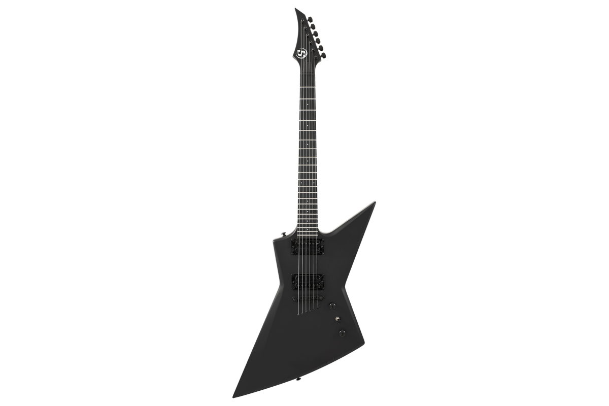 Elektrická kytara S by Solar TYPE EB EB4.6C-E CARBON BLACK MATTE