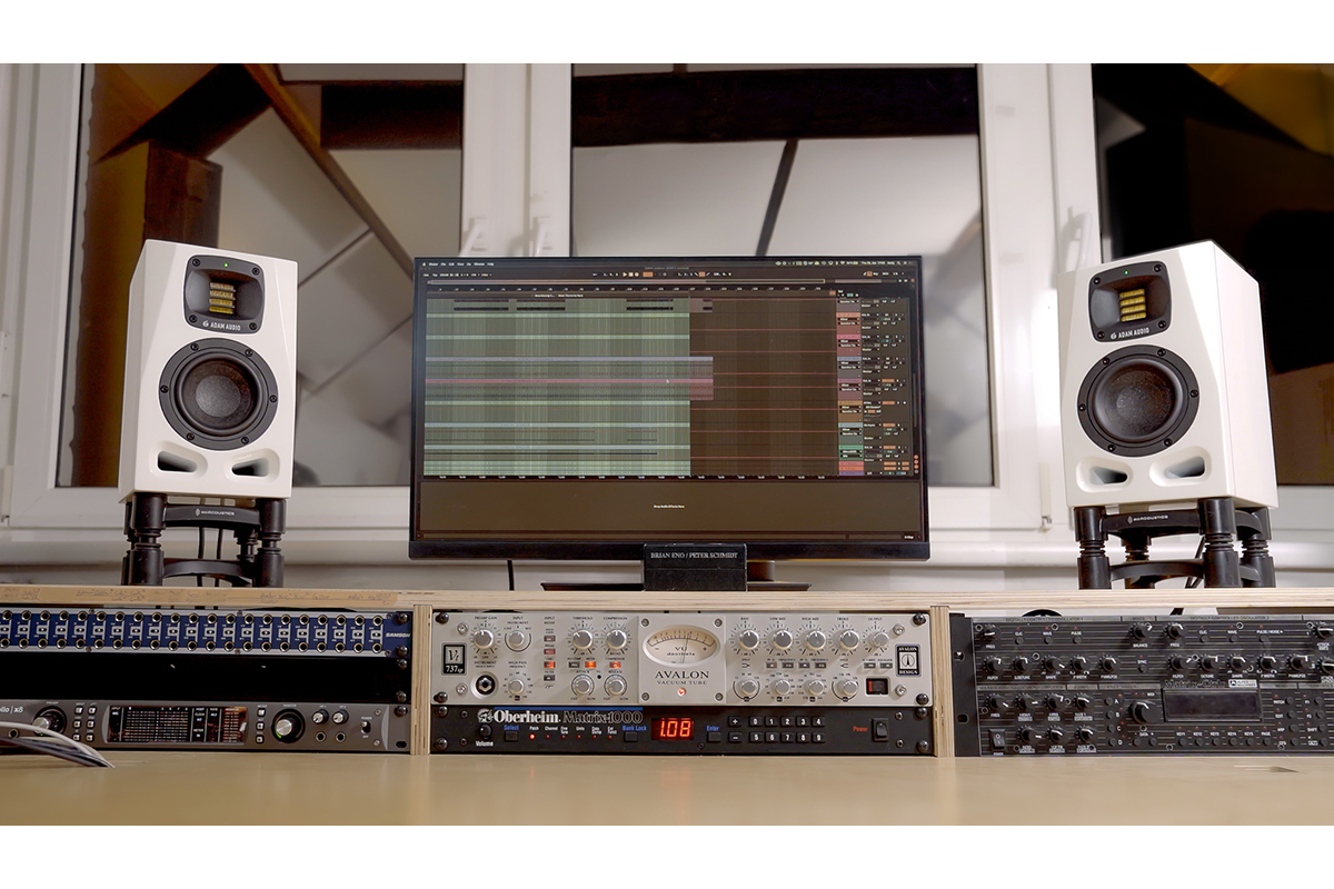 Studijní monitor ADAM AUDIO A4V (Bílý)