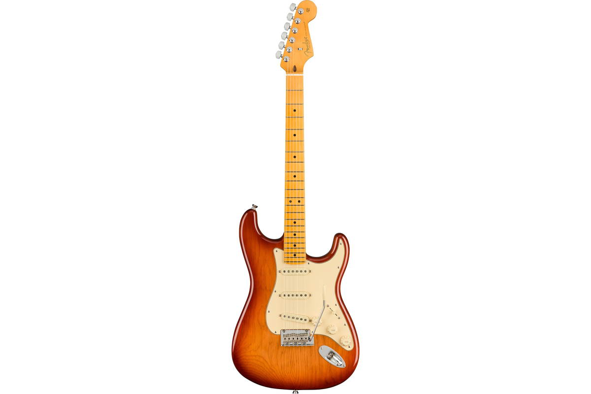 Elektrická kytara FENDER AMERICAN PRO II STRATOCASTER MN SIENNA SUNBURST