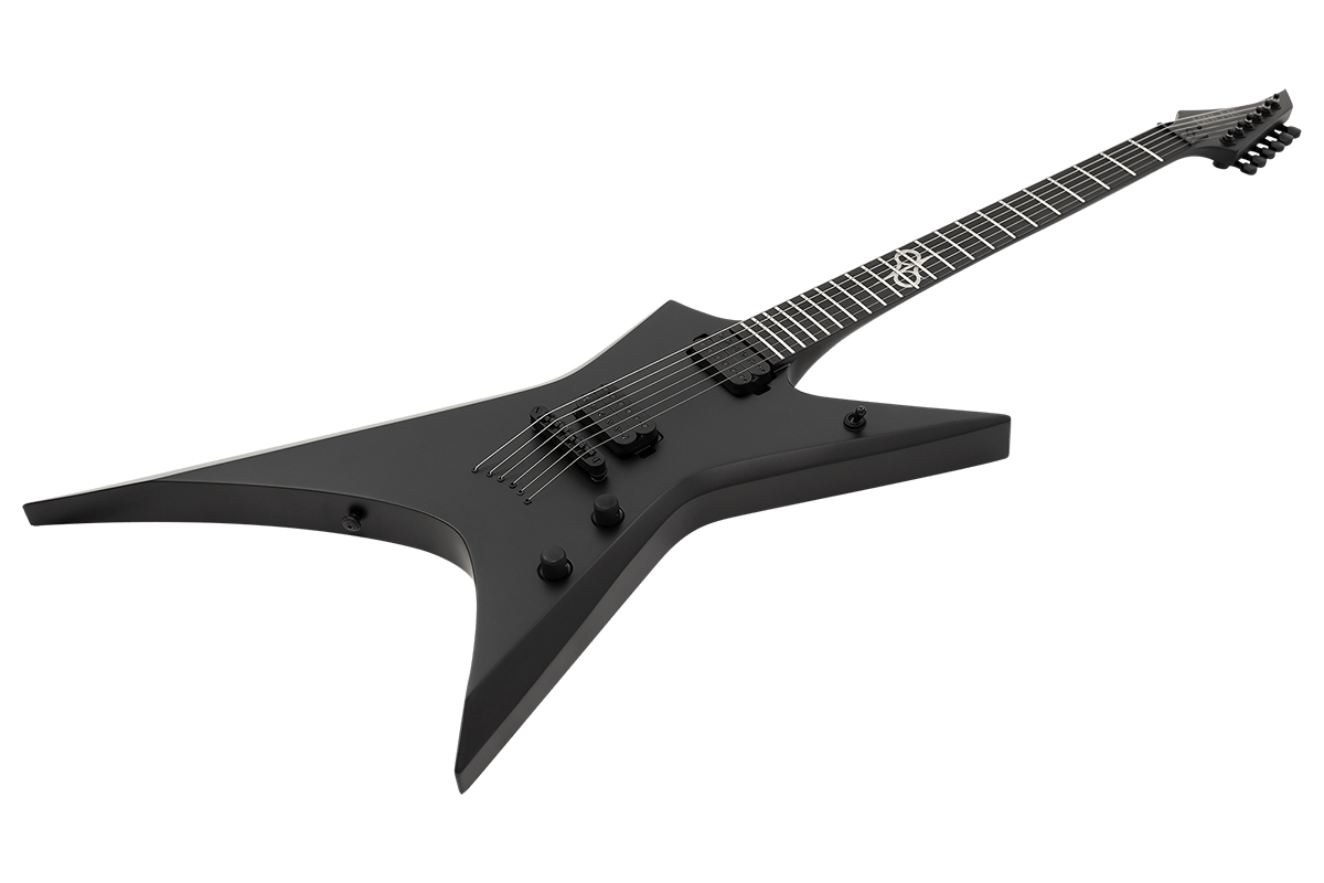 Elektrická kytara Solar Guitars X2.6C CARBON BLACK MATTE