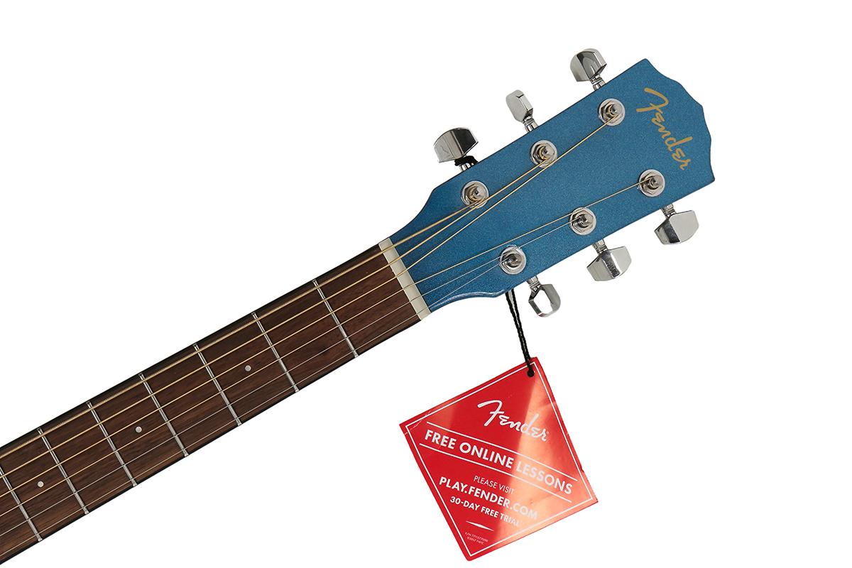 Akustická kytara FENDER CD-60S FSR BLUE PEARL w/YELLOW PICKGUARD