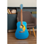 Akustická kytara FENDER CD-60S FSR BLUE PEARL w/YELLOW PICKGUARD