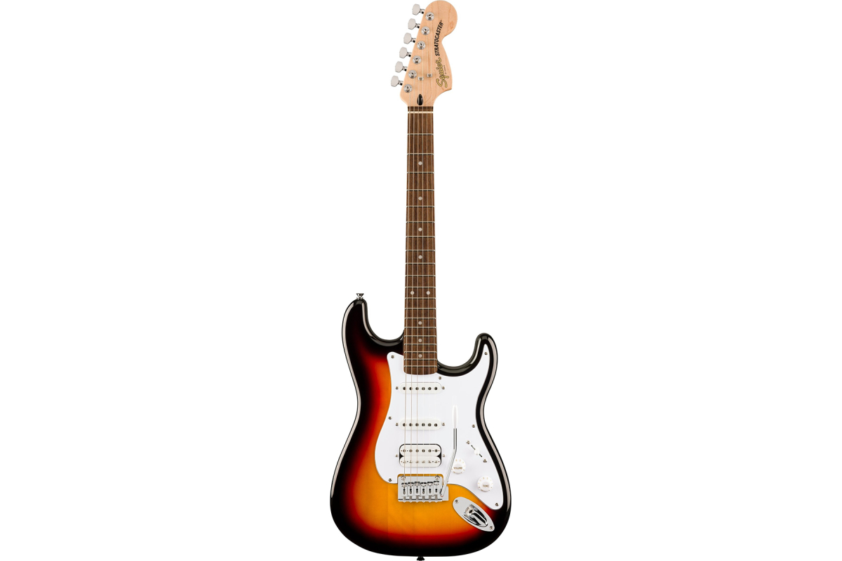 Elektrická kytara SQUIER AFFINITY SERIES STRATOCASTER JUNIOR HSS 3 COLOR SUNBURST