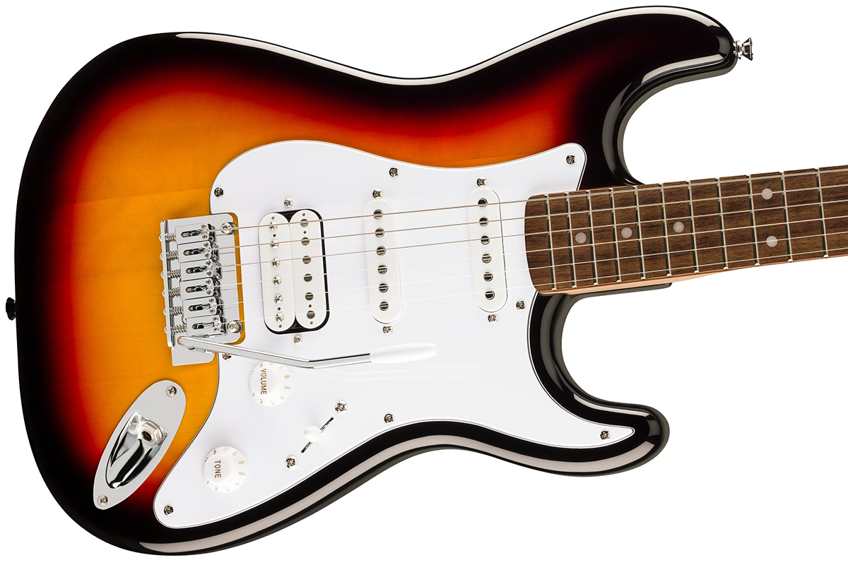 Elektrická kytara SQUIER AFFINITY SERIES STRATOCASTER JUNIOR HSS 3 COLOR SUNBURST