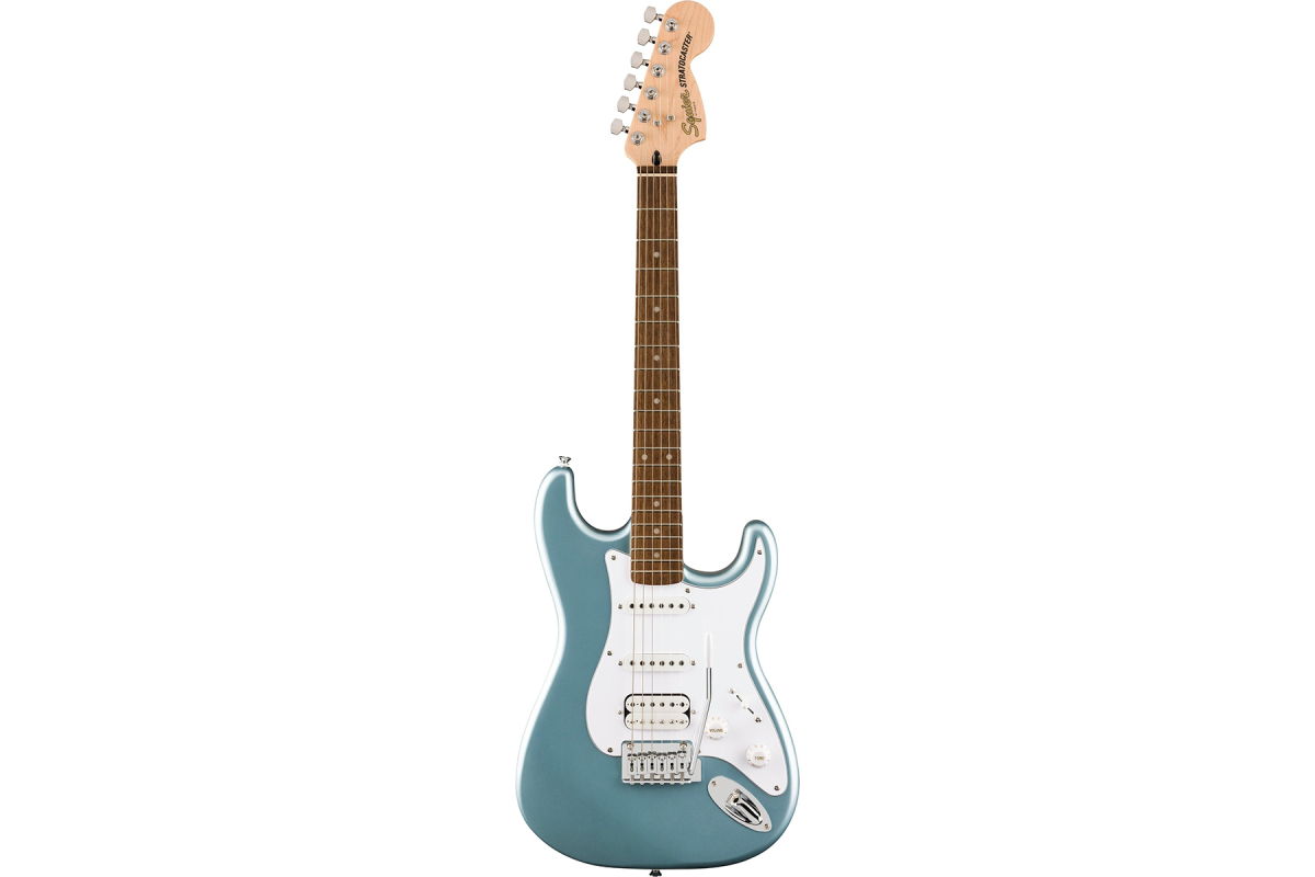Elektrická kytara SQUIER AFFINITY SERIES STRATOCASTER JUNIOR HSS ICE BLUE METALLIC