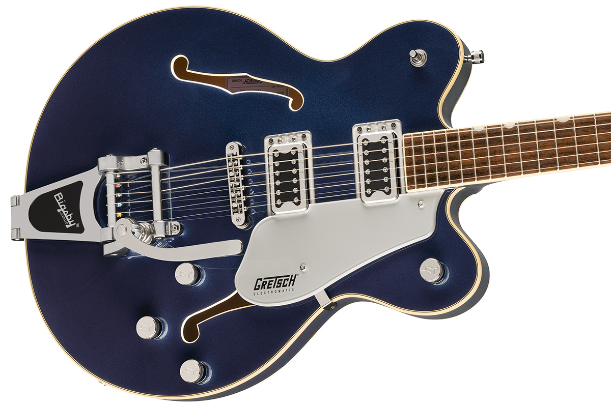 Polokovová kytara GRETSCH G5622T ELECTROMATIC CENTER BLOCK DOUBLE-CUT WITH BIGSBY MIDNIGHT SAPPHIRE