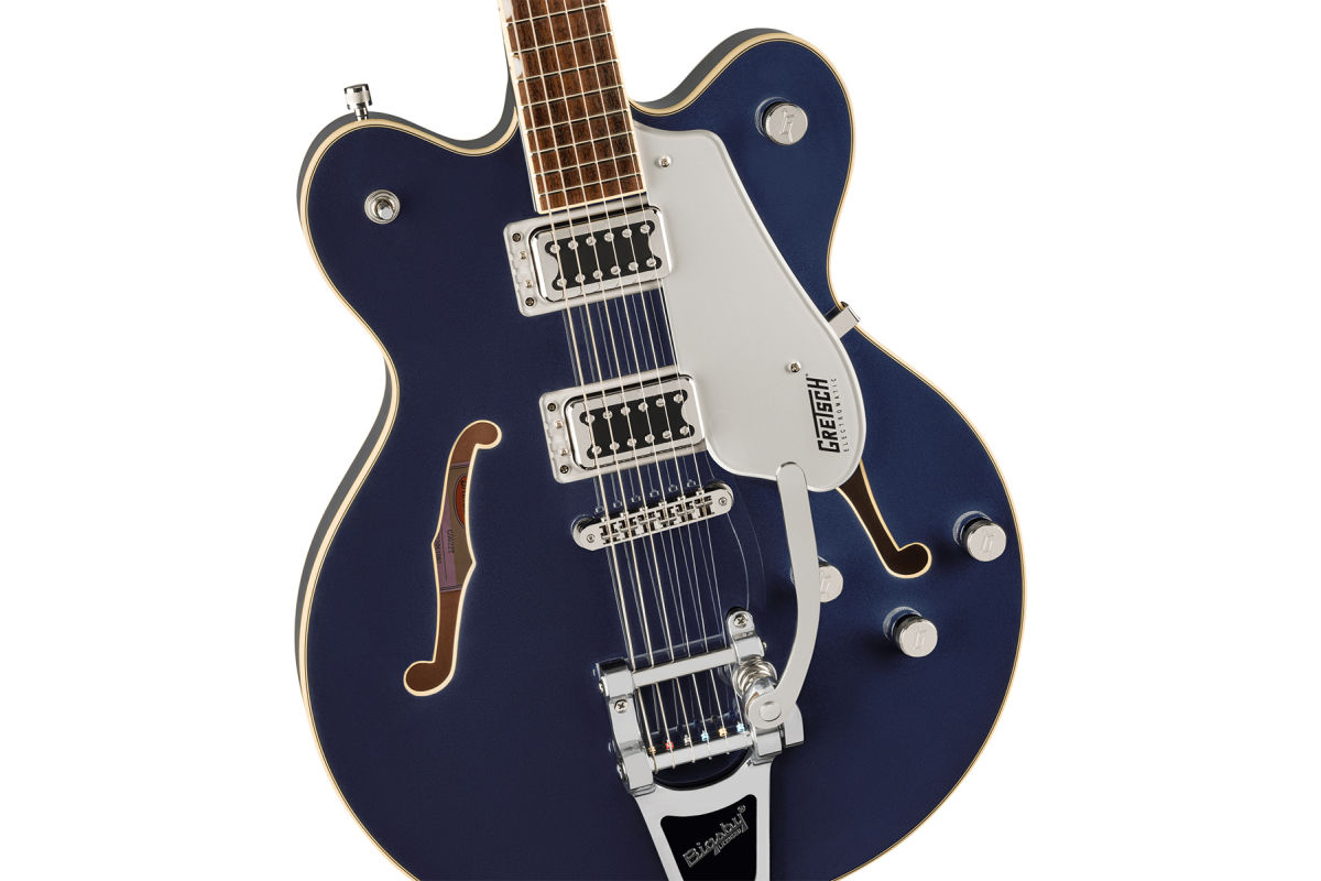 Polokovová kytara GRETSCH G5622T ELECTROMATIC CENTER BLOCK DOUBLE-CUT WITH BIGSBY MIDNIGHT SAPPHIRE