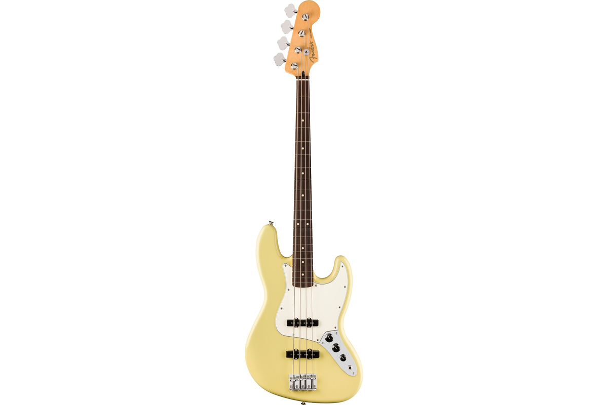 Baskytara FENDER PLAYER II JAZZ BASS RW HIALEAH YELLOW