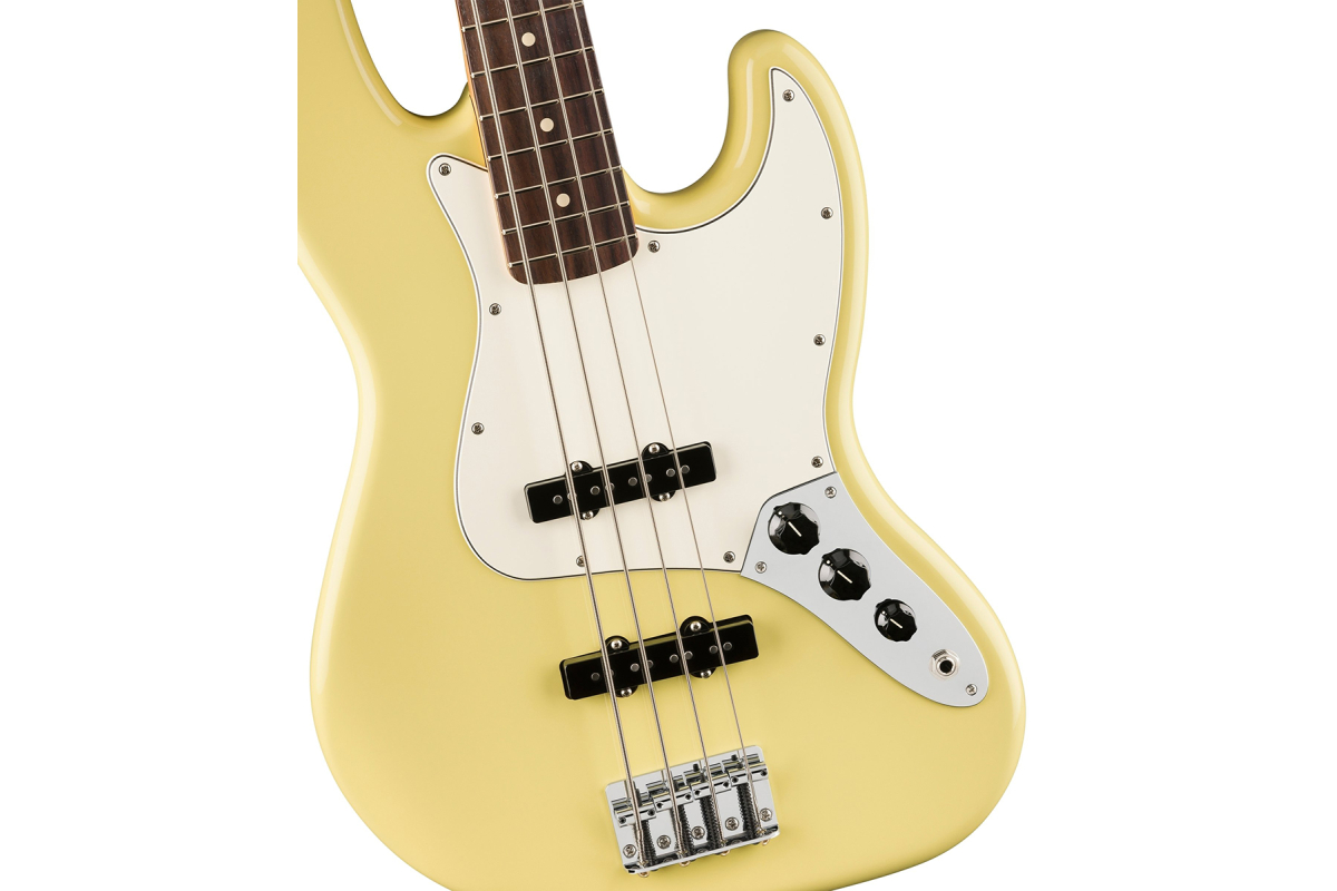 Baskytara FENDER PLAYER II JAZZ BASS RW HIALEAH YELLOW
