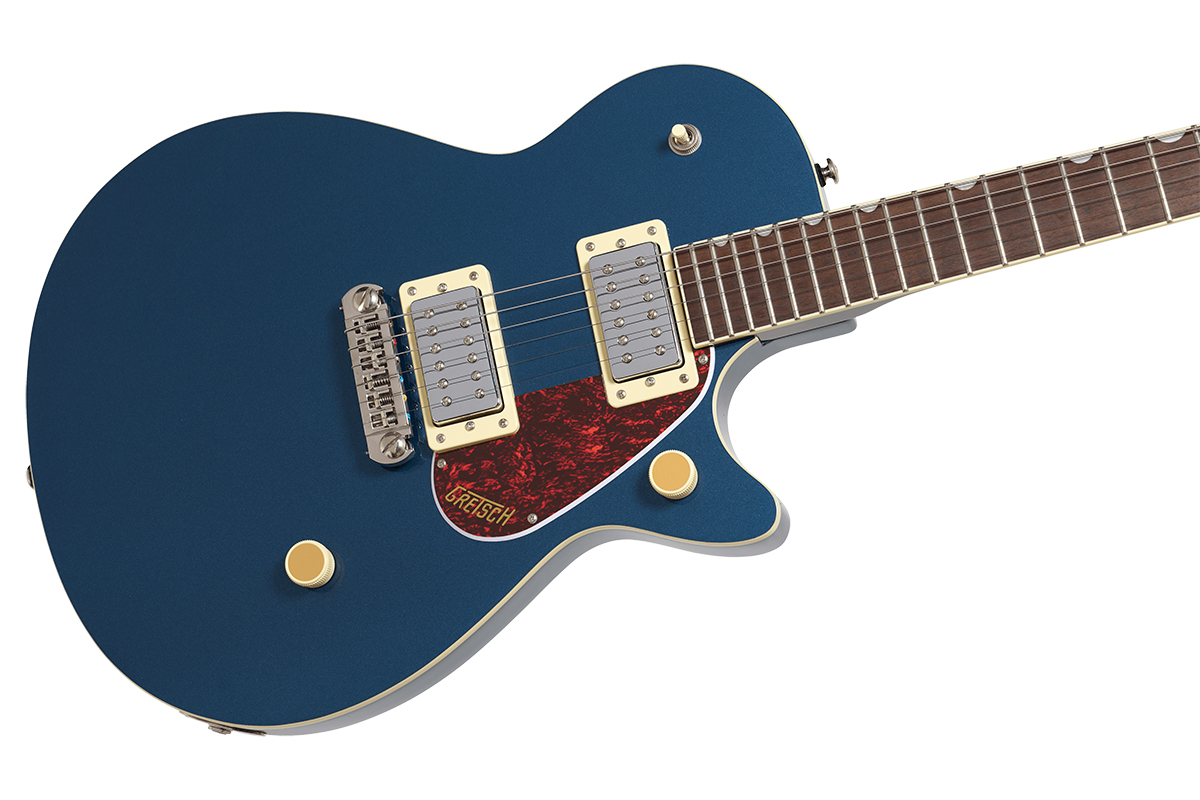 Elektrická kytara GRETSCH STREAMLINER JET CLUB SINGLE-CUT WITH WRAPAROUND DARK DENIM