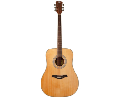 Akustická kytara ROCKDALE Maverick D6 Natural Gloss