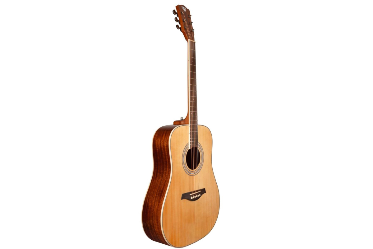 Akustická kytara ROCKDALE Maverick D6 Natural Gloss