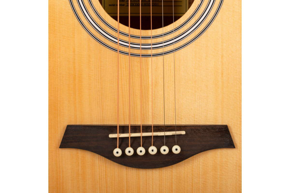 Akustická kytara ROCKDALE Maverick D6 Natural Gloss
