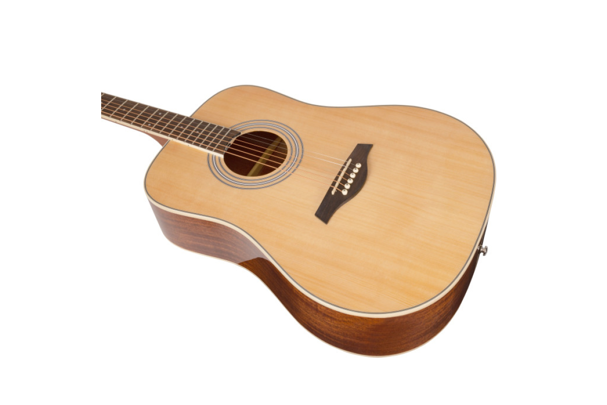 Akustická kytara ROCKDALE Maverick D6 Natural Gloss