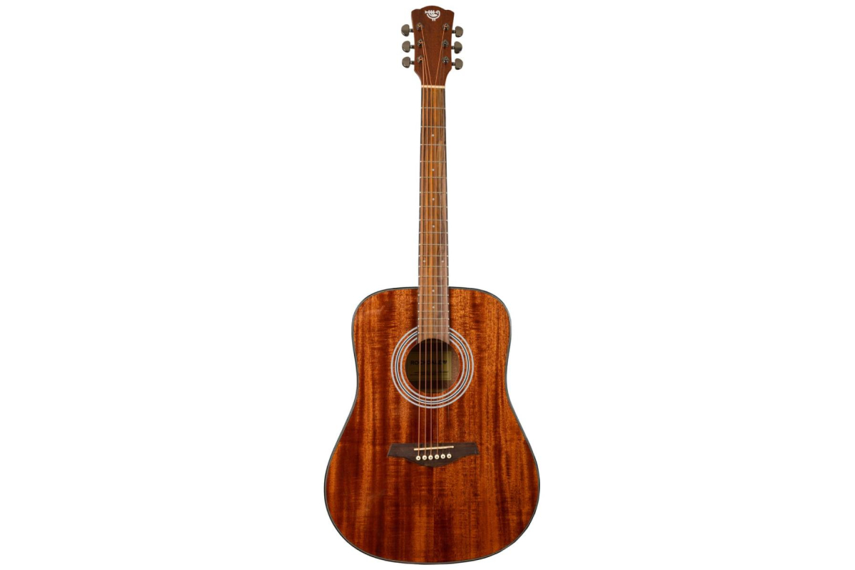 Akustická kytara ROCKDALE Maverick D6 ALL-MAHOGANY Gloss