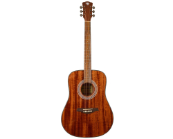 Akustická kytara ROCKDALE Maverick D6 ALL-MAHOGANY Gloss