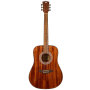 Akustická kytara ROCKDALE Maverick D6 ALL-MAHOGANY Gloss