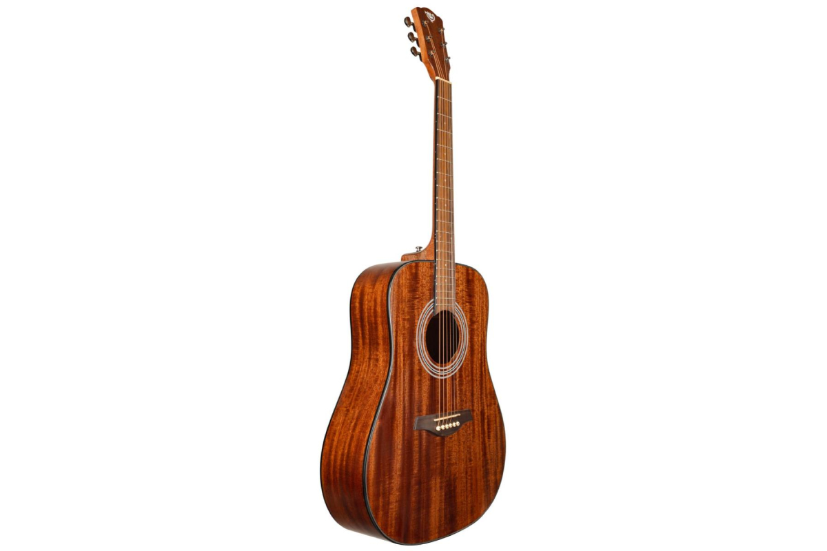 Akustická kytara ROCKDALE Maverick D6 ALL-MAHOGANY Gloss
