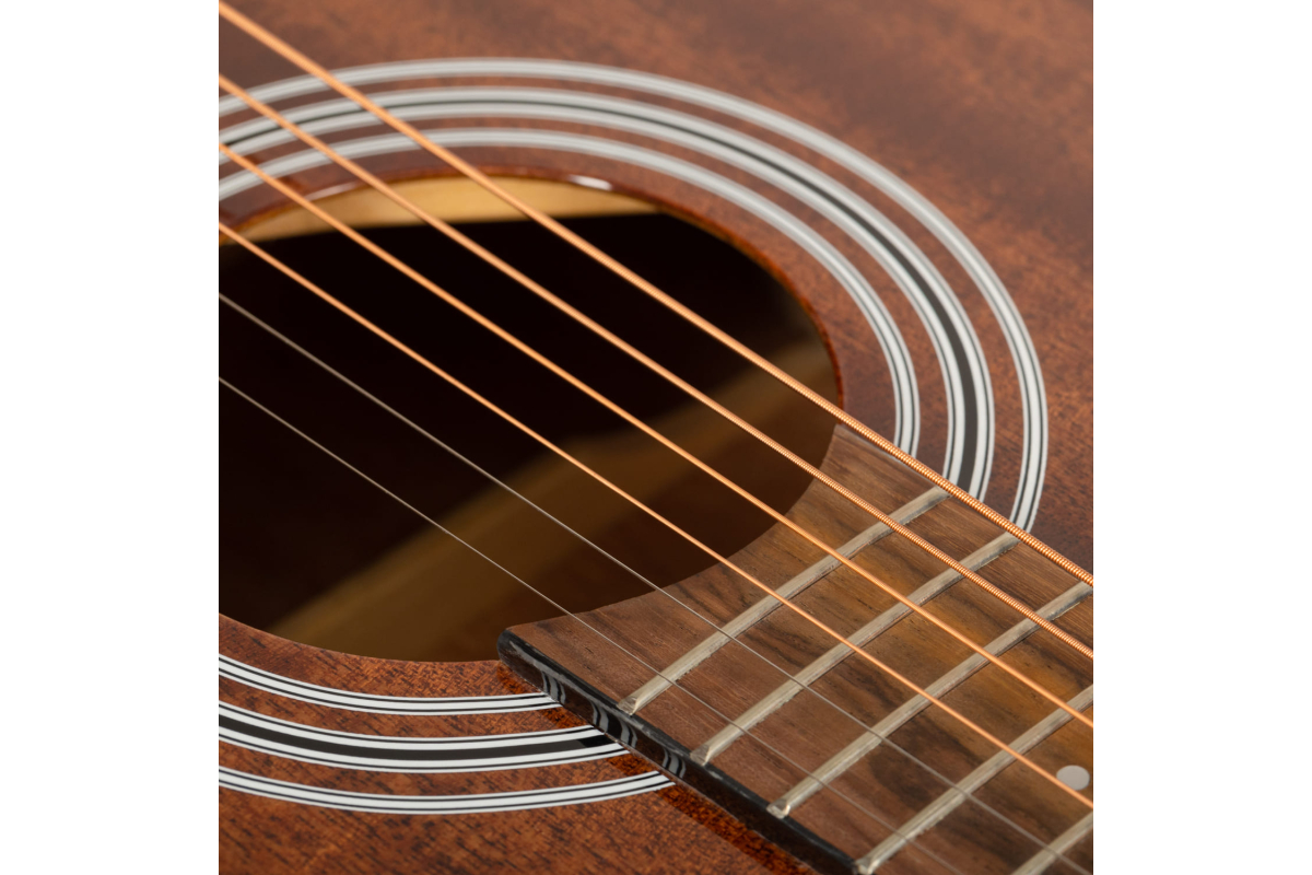Akustická kytara ROCKDALE Maverick D6 ALL-MAHOGANY Gloss