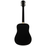 Akustická kytara ROCKDALE Maverick D6 BLACK Gloss