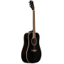 Akustická kytara ROCKDALE Maverick D6 BLACK Gloss