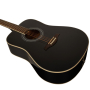 Akustická kytara ROCKDALE Maverick D6 BLACK Gloss