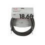 Nástrojový kabel FENDER CABLE PROFESSIONAL 18.6' BLACK