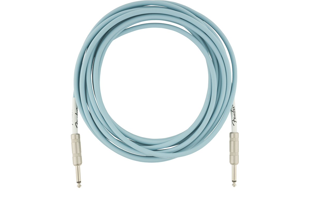 Nástrojový kabel FENDER CABLE ORIGINAL SERIES 18.6' DAPHNE BLUE
