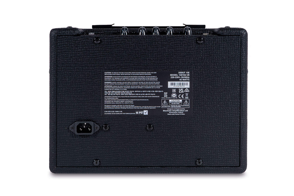 Kytarový komba zesilovač BLACKSTAR DEBUT 15E BLACK