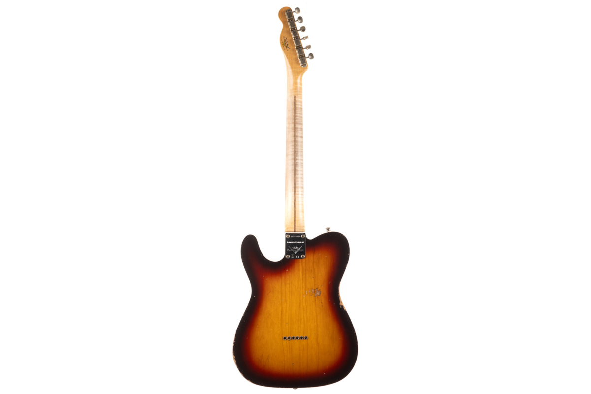 Elektrická kytara FENDER CUSTOM SHOP LIMITED HOTSHOT TELECASTER RELIC CHOCOLATE 3 TONE SUNBURST