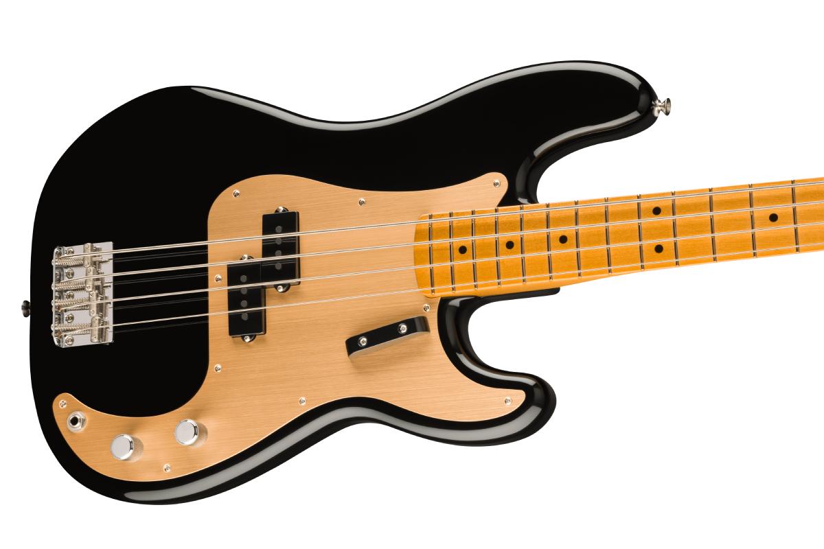 Baskytara FENDER Vintera II '50s Precision Bass Maple Fingerboard Black