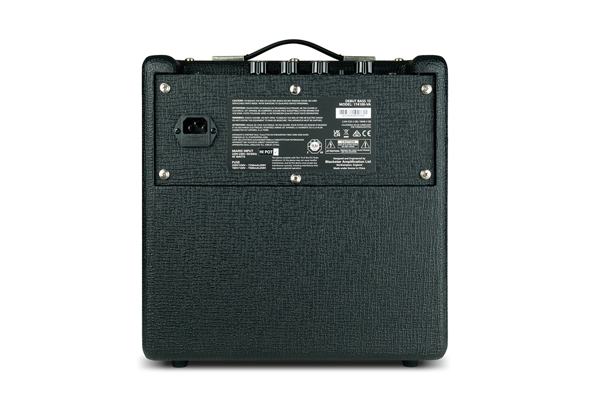 Kytarový kombinační zesilovač BLACKSTAR DEBUT BASS 15