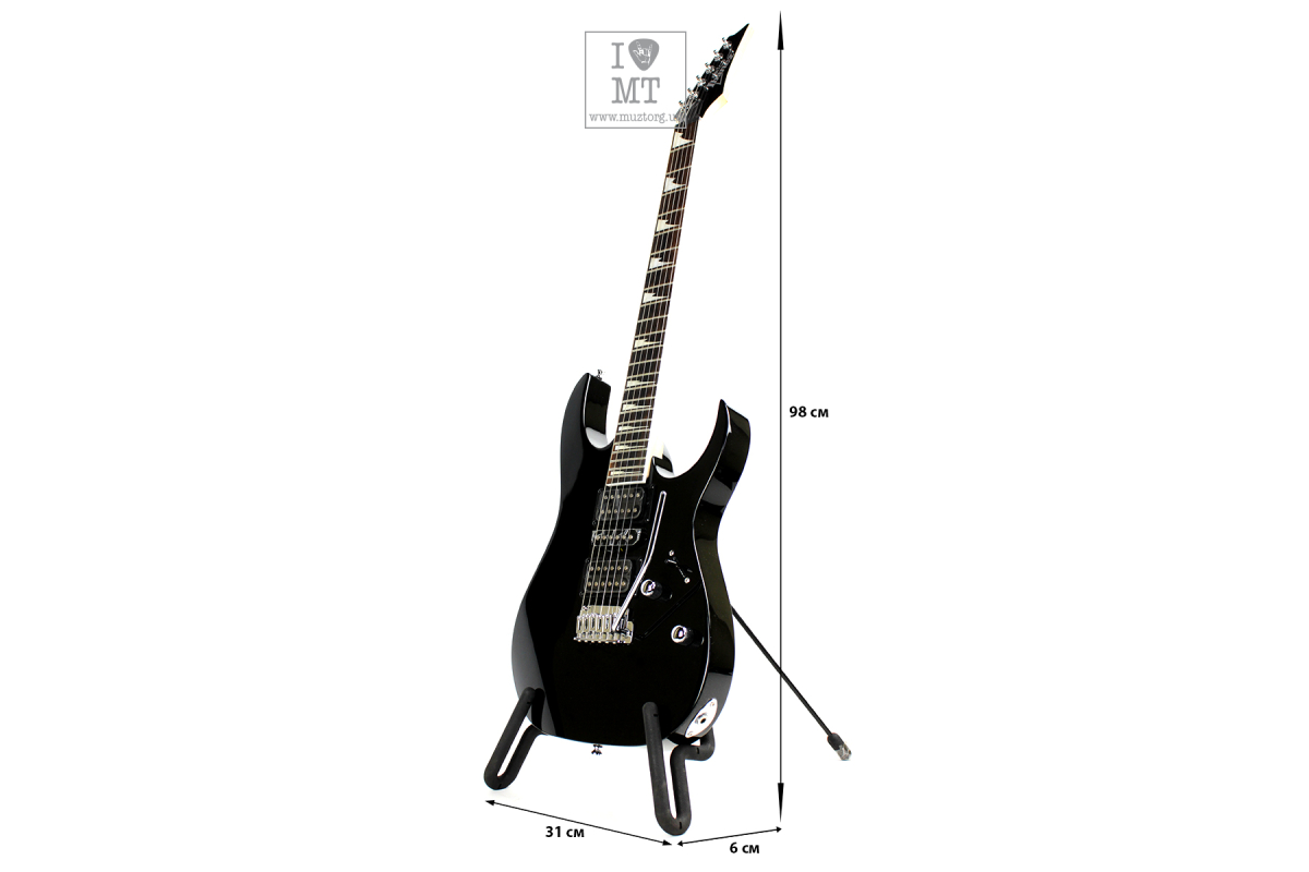 Elektrická kytara IBANEZ GRG170DX BKN