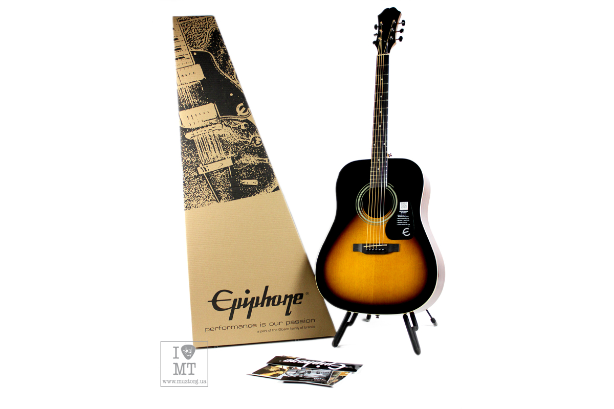 Akustická kytara EPIPHONE DR-100 VSB