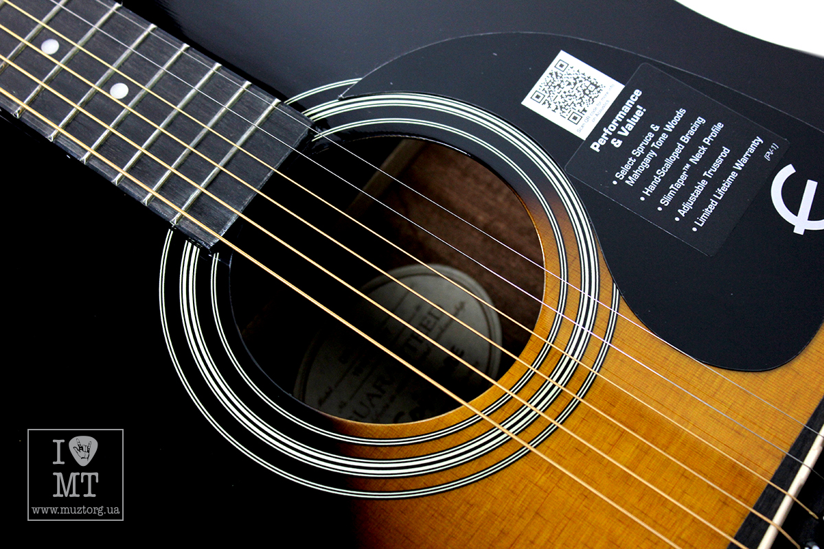 Akustická kytara EPIPHONE DR-100 VSB