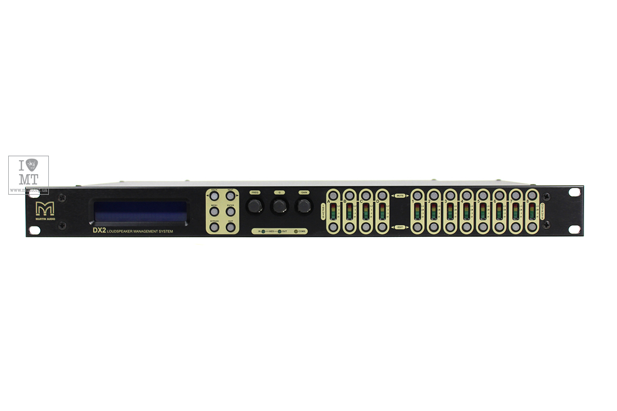 Reproduktorový procesor MARTIN AUDIO DX2